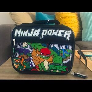 NWT … NICKELODEON “Ninja Power” Lunch Cooler / Bag